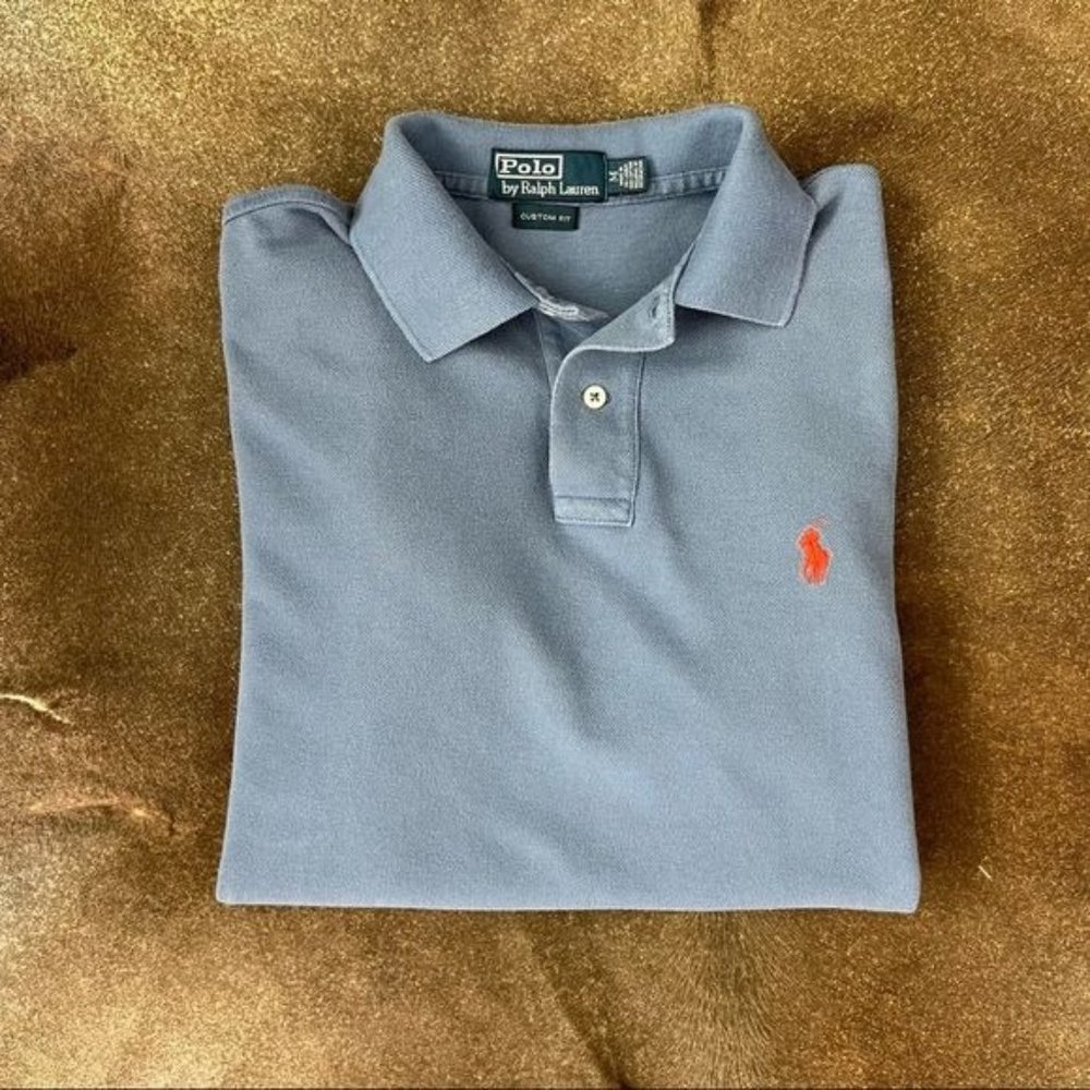 Polo Ralph Lauren Logo Pony Embroidered Polo Top Men's